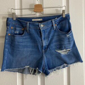 Levi's High Rise Cut-Off Shorts Size 32